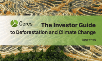 Ceres - The Investor Guide to Deforestation and Climate Change