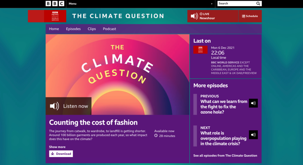 BBC The Climate Question